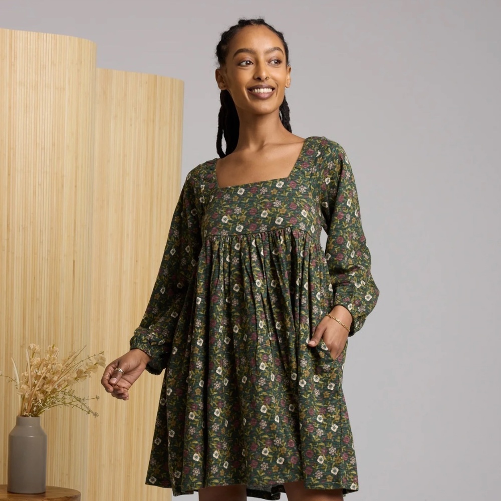 NEW! Known Supply Ambrose Forest Bloom Mini Dress Size Small NWT! - Picture 6 of 14